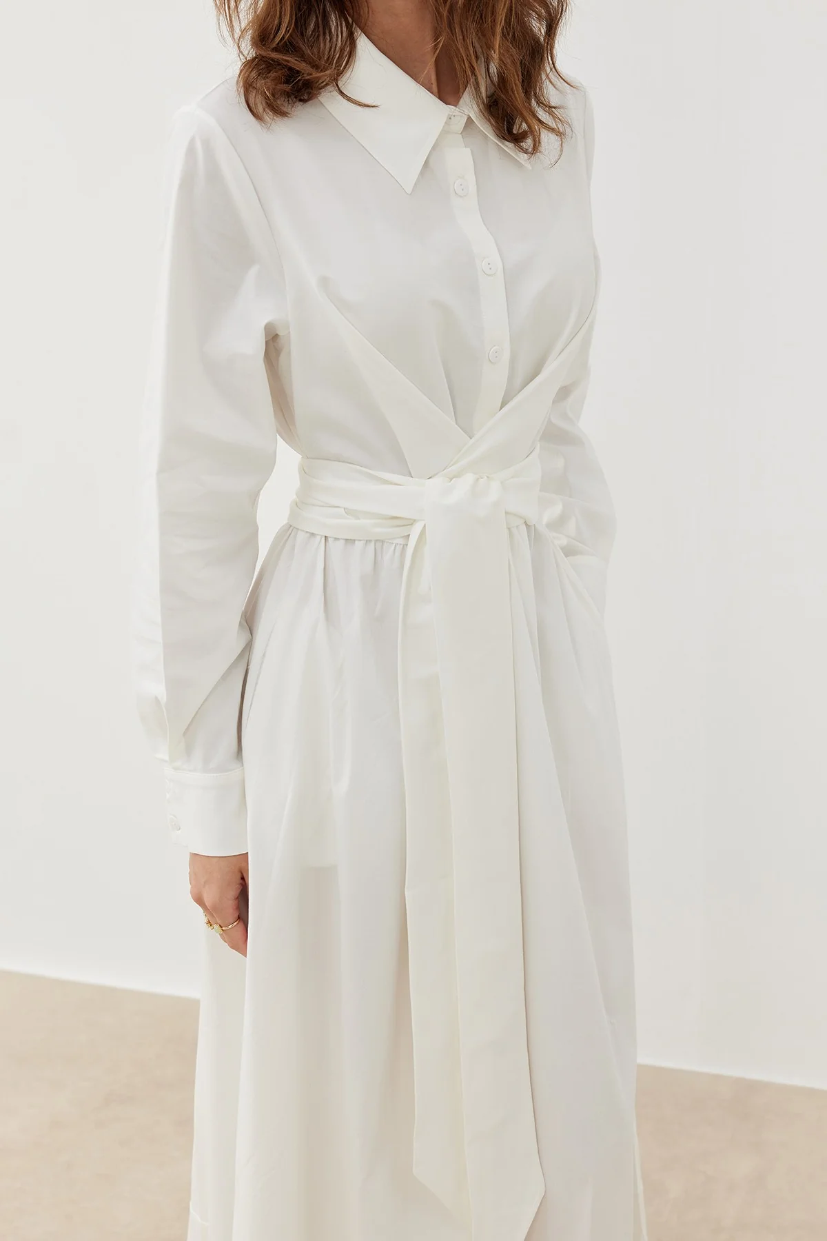 Mera Poplin Dress - Image 6
