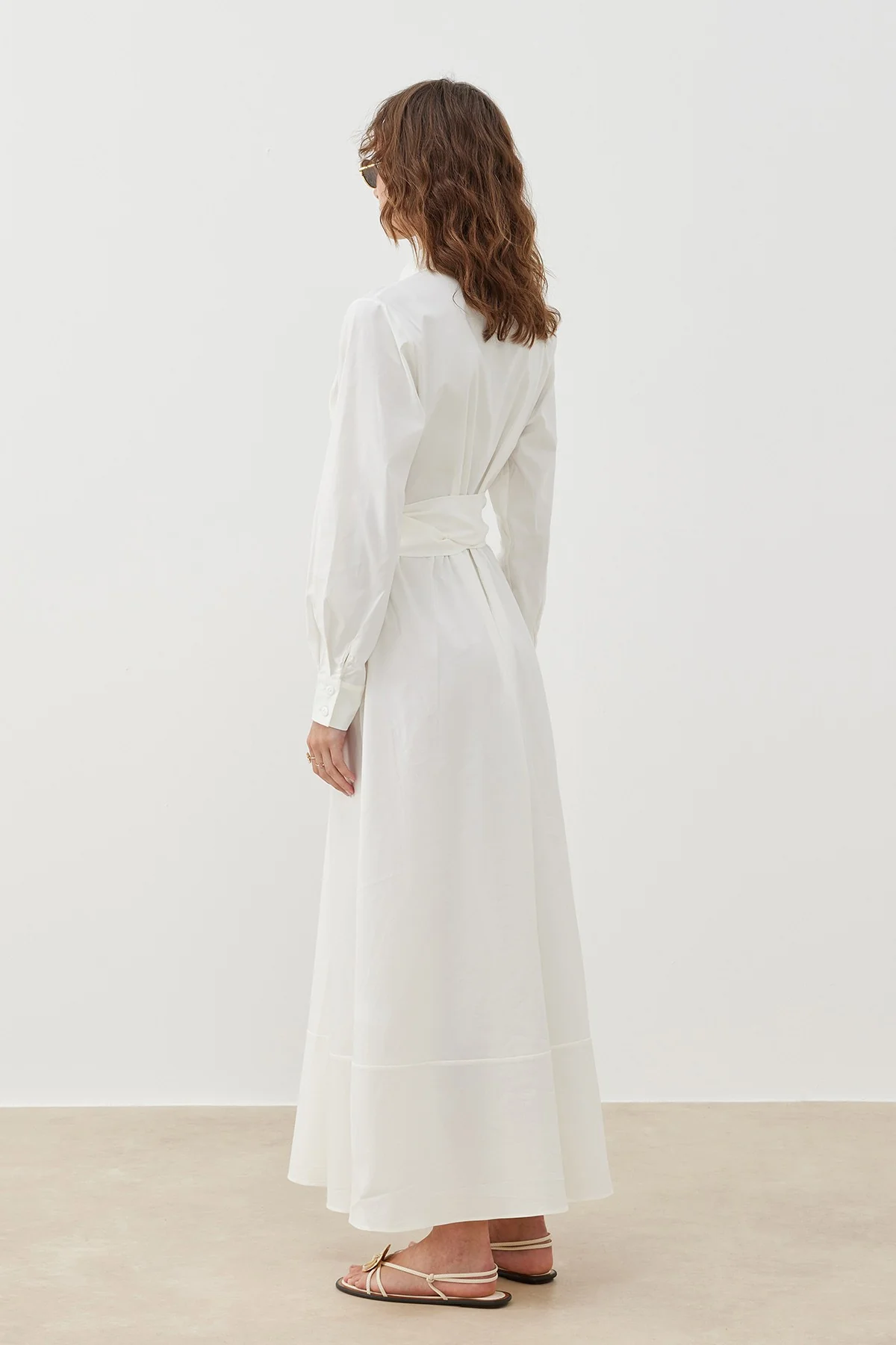 Mera Poplin Dress - Image 9