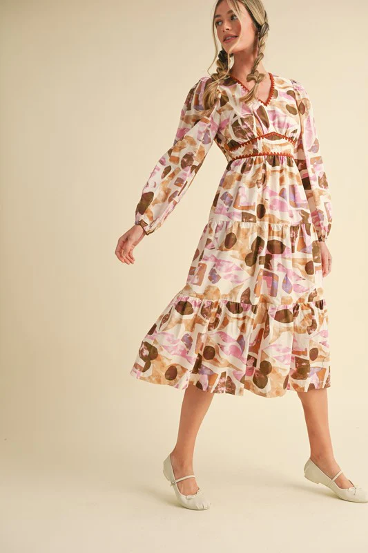 There She Is Midi Dress - Image 3