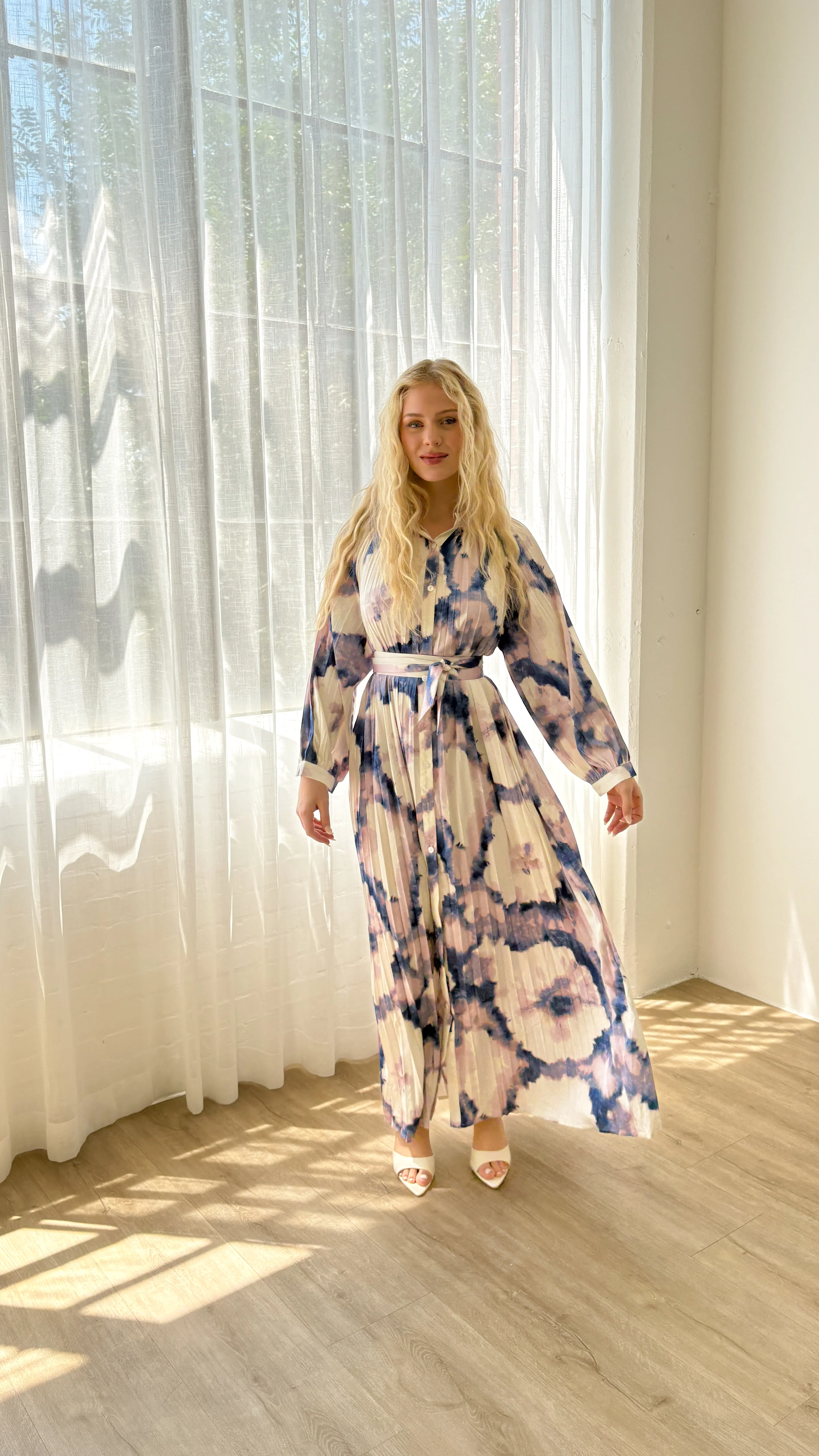 Marlow Pleated Dress - Image 6