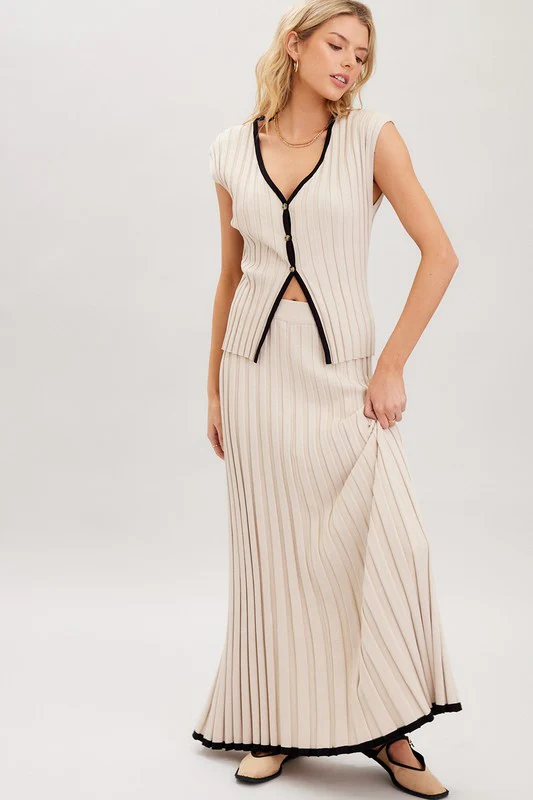 Serenity Ribbed Skirt - Image 4