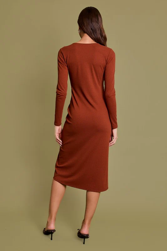 Roxy Ruched Dress - Image 4