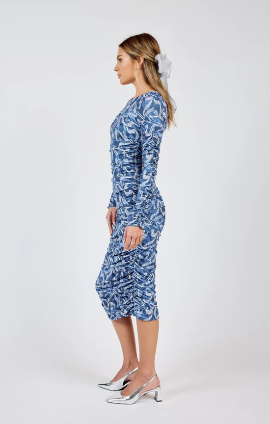 Tell Me Again Ruched Dress - Image 2