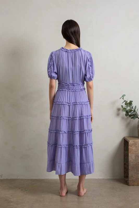 Raya Ruffle Dress - Image 6