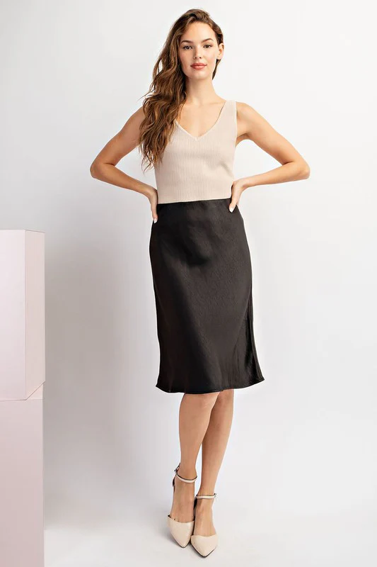 Here For It Slip Skirt - Image 3