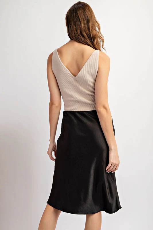 Here For It Slip Skirt - Image 5