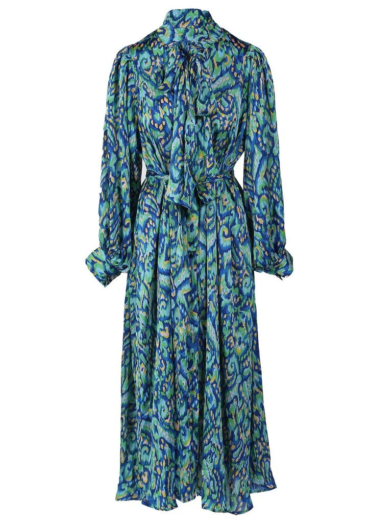 Scarf Tie Maxi Dress - Image 2