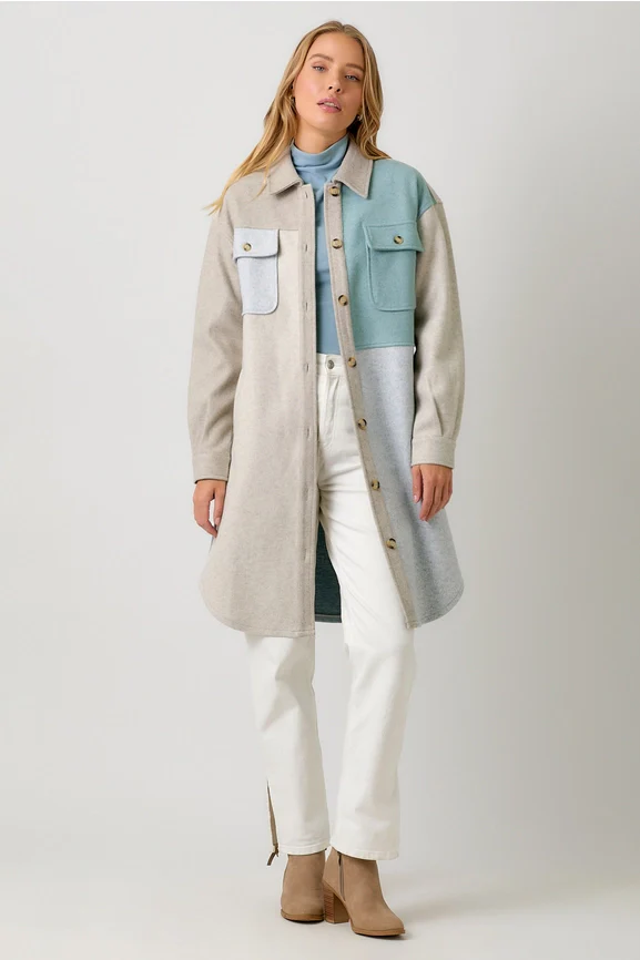 Miss Me Shacket Dress - Image 11