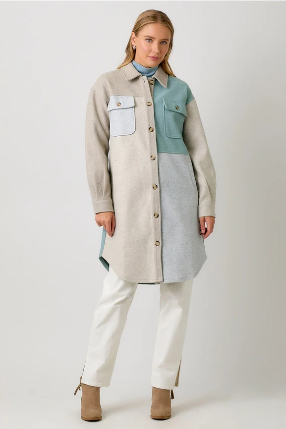 Miss Me Shacket Dress - Image 12
