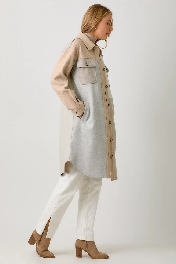 Miss Me Shacket Dress - Image 5