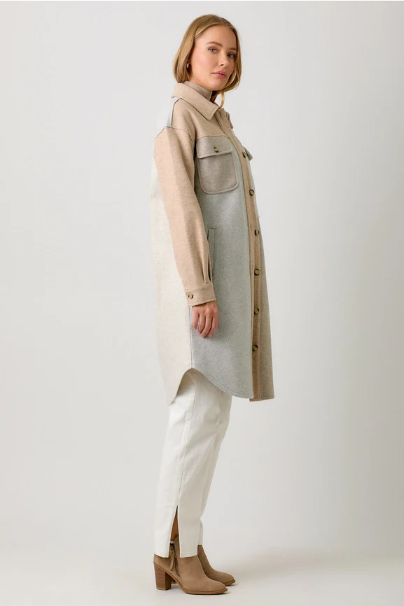 Miss Me Shacket Dress - Image 6