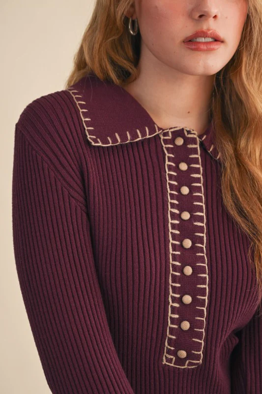Have Mercy Knit Sweater - Image 3