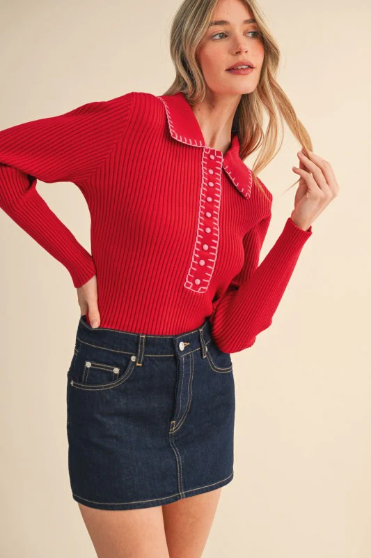 Have Mercy Knit Sweater - Image 5
