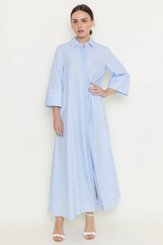 Getaway Striped Maxi Dress