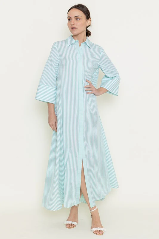 Getaway Striped Maxi Dress - Image 2
