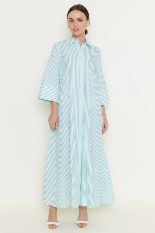 Getaway Striped Maxi Dress - Image 4