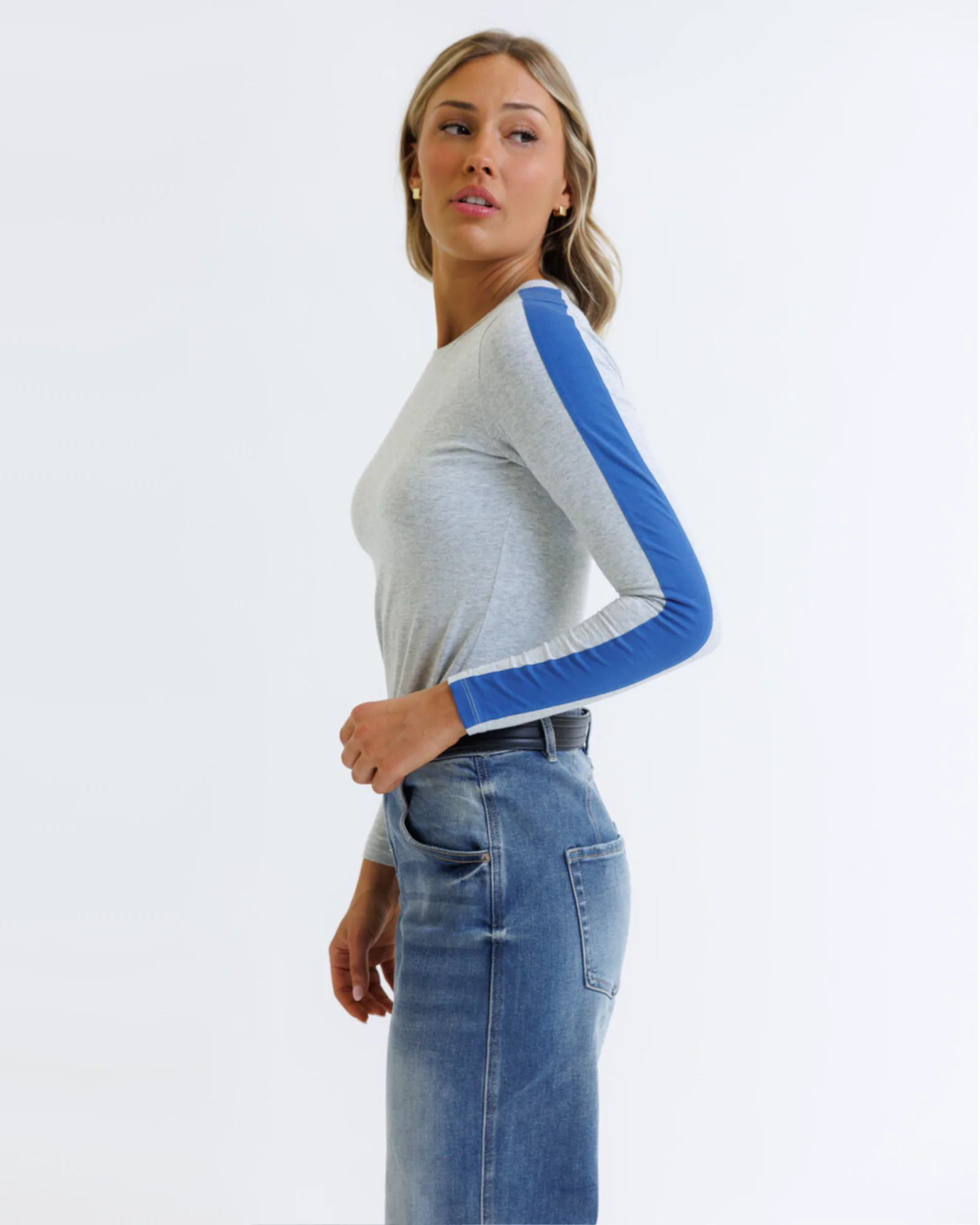 The Blue Striped Tee - Image 2