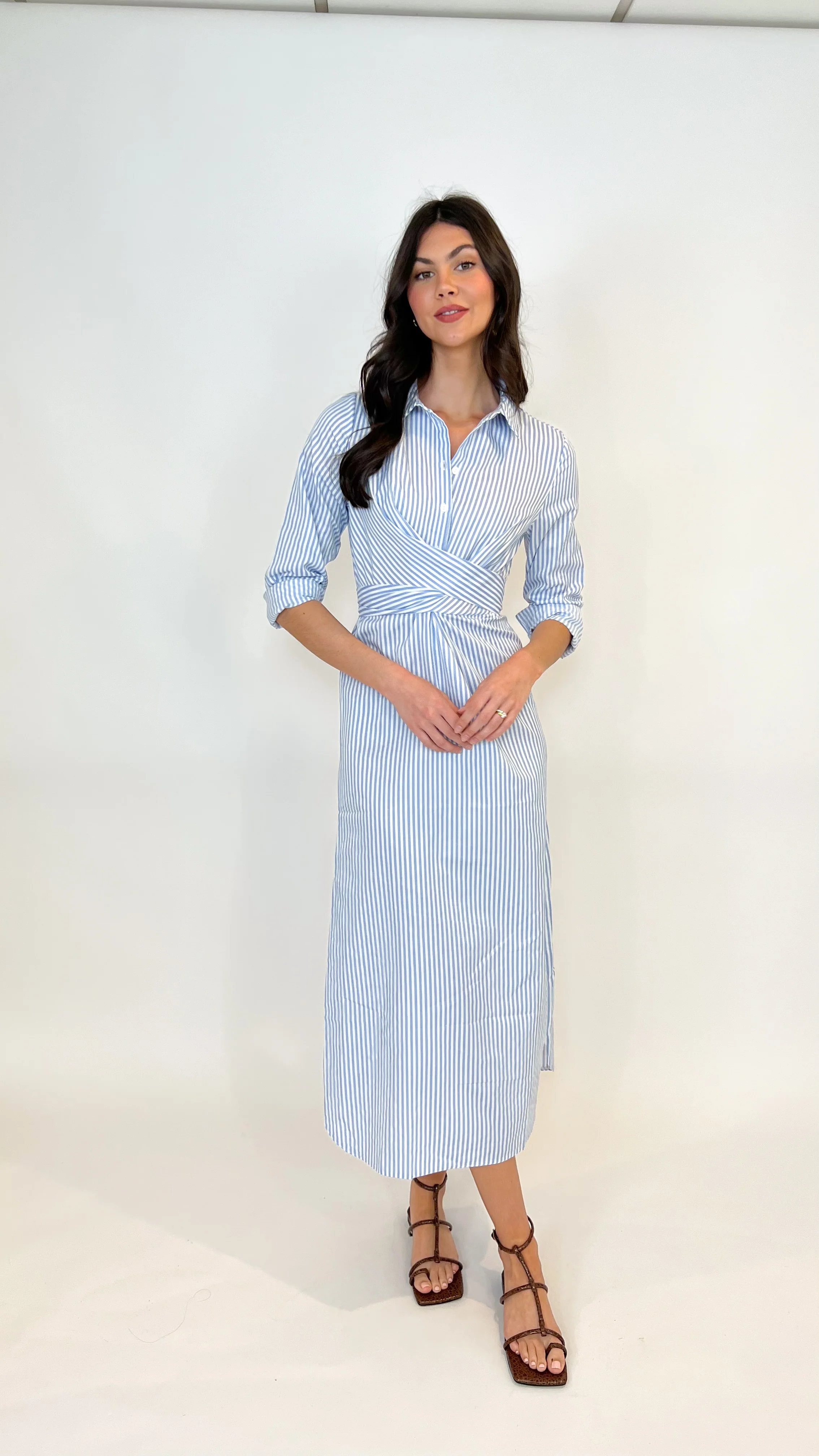Cherry On Top Striped Dress