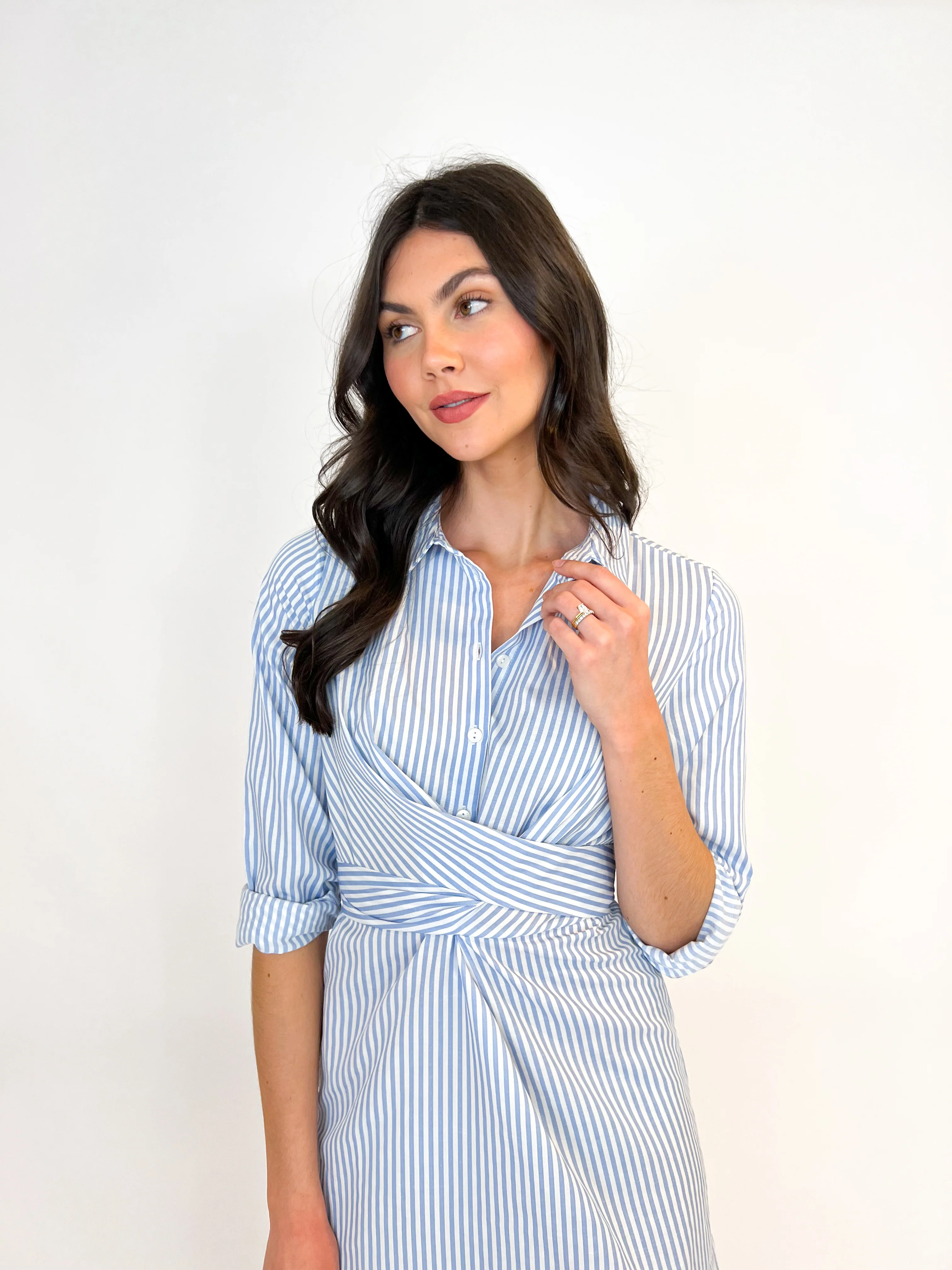 Cherry On Top Striped Dress - Image 2