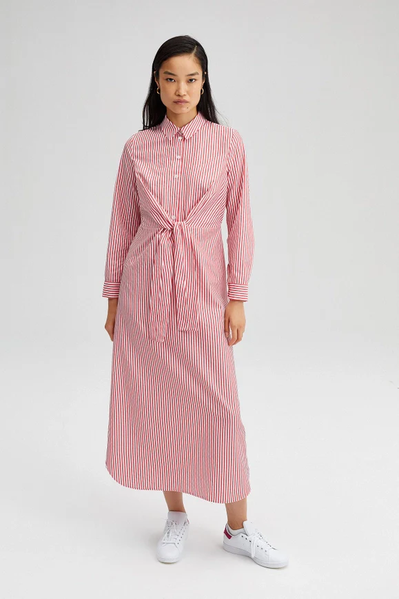 Cherry On Top Striped Dress - Image 3