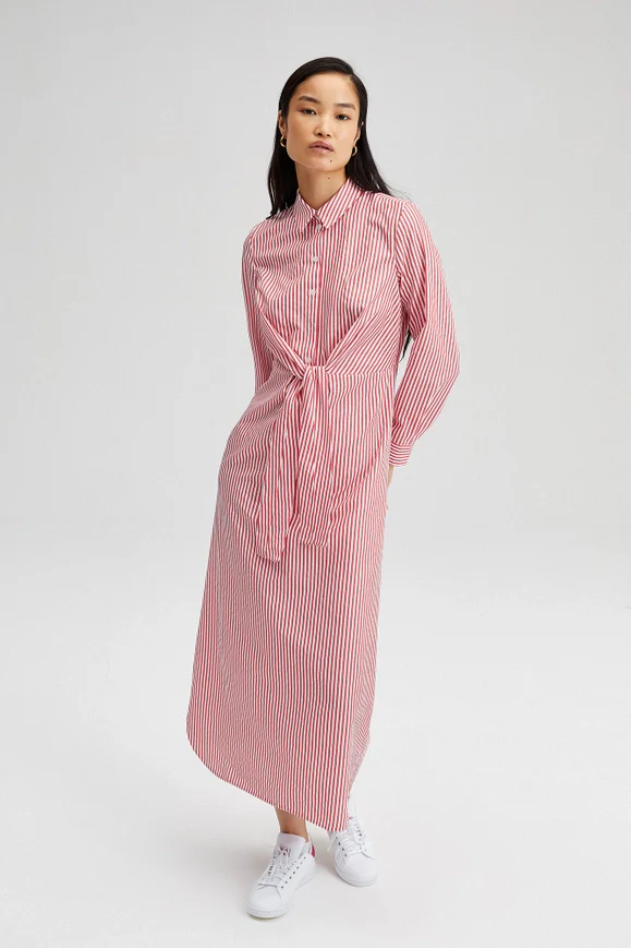 Cherry On Top Striped Dress - Image 4