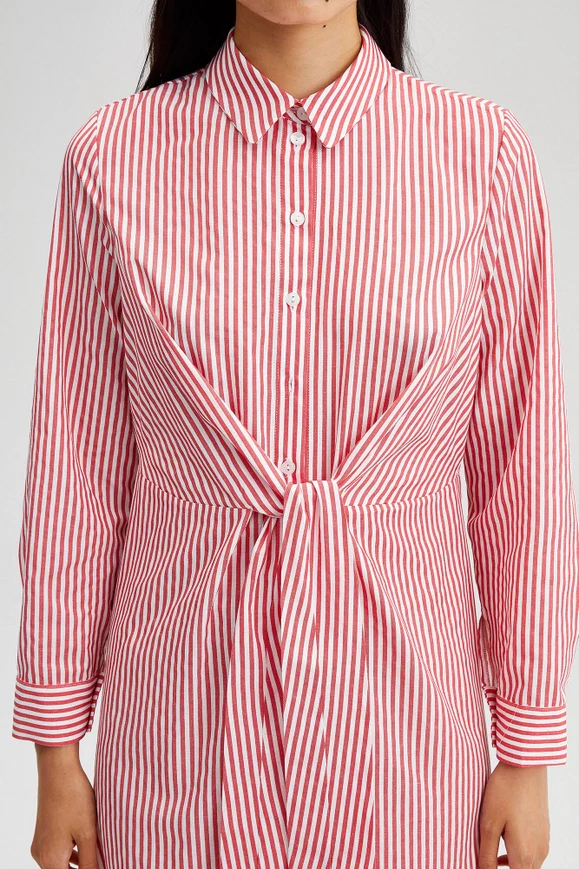 Cherry On Top Striped Dress - Image 5