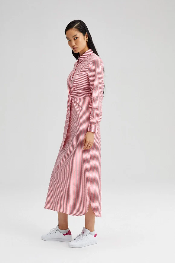 Cherry On Top Striped Dress - Image 6