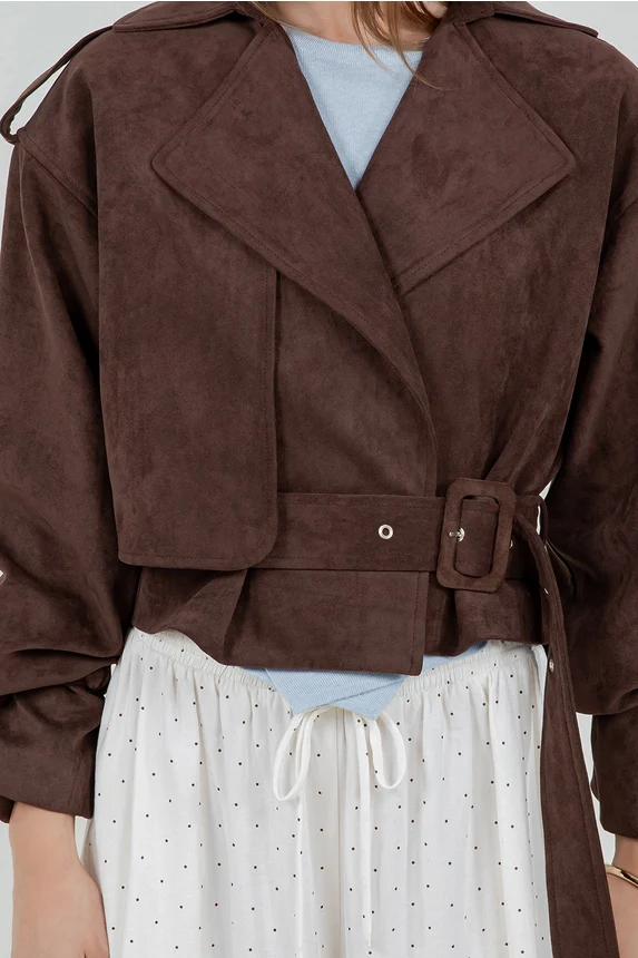 Tell Me Again Suede Jacket - Image 2