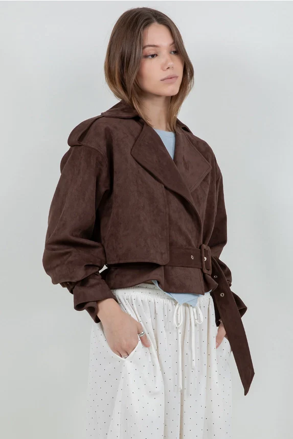 Tell Me Again Suede Jacket - Image 3