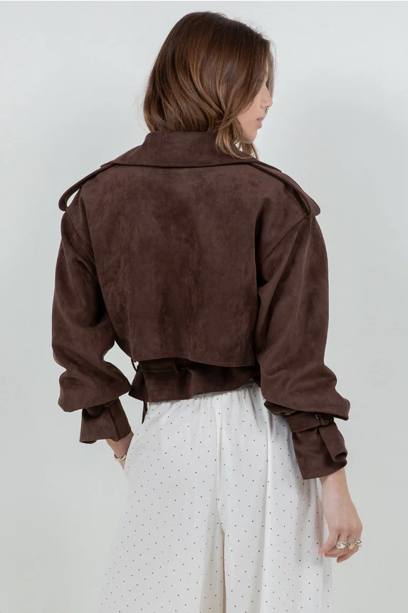 Tell Me Again Suede Jacket - Image 4