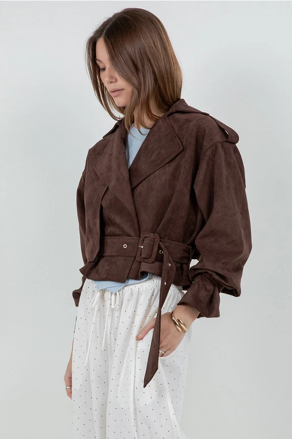 Tell Me Again Suede Jacket - Image 6