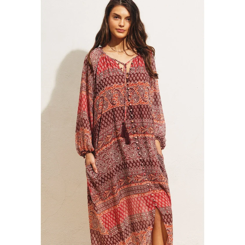 Summer Skies Maxi Dress