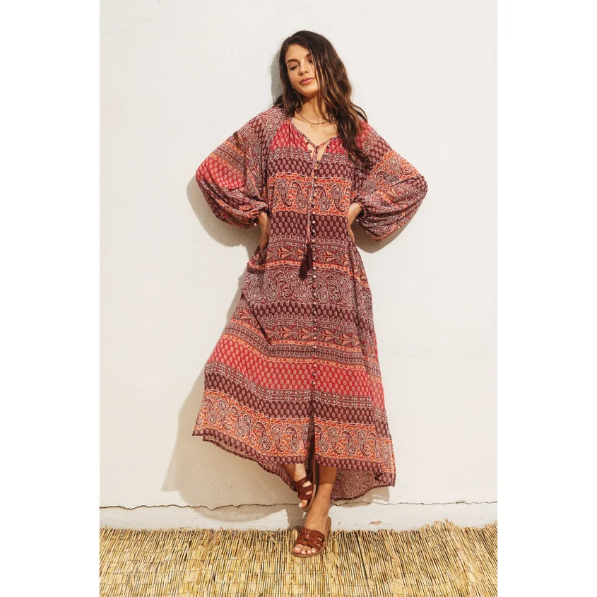 Summer Skies Maxi Dress - Image 5