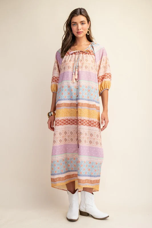 Sunset Midi Dress