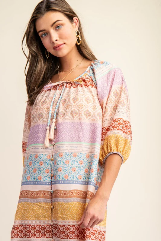 Sunset Midi Dress - Image 3