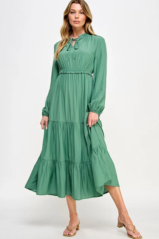 Solved It Tiered Dress - Image 2