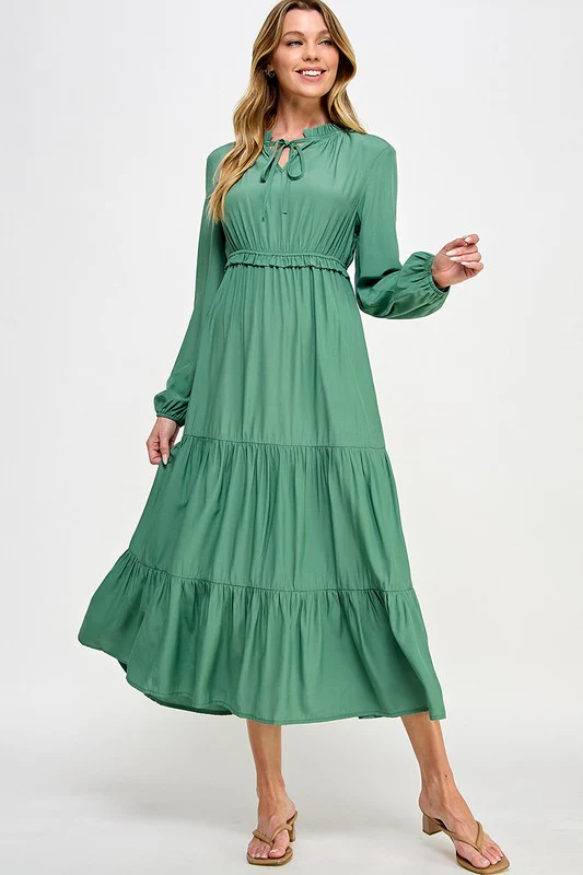 Solved It Tiered Dress - Image 5