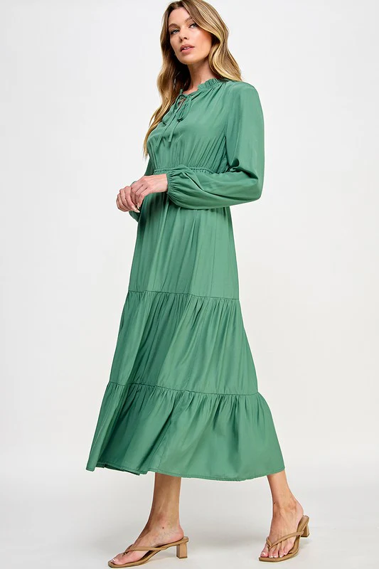 Solved It Tiered Dress - Image 6