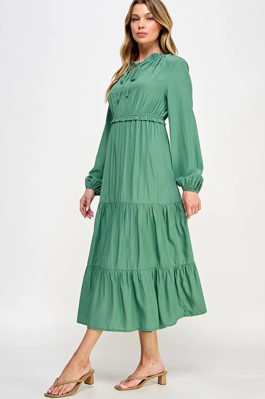 Solved It Tiered Dress - Image 9