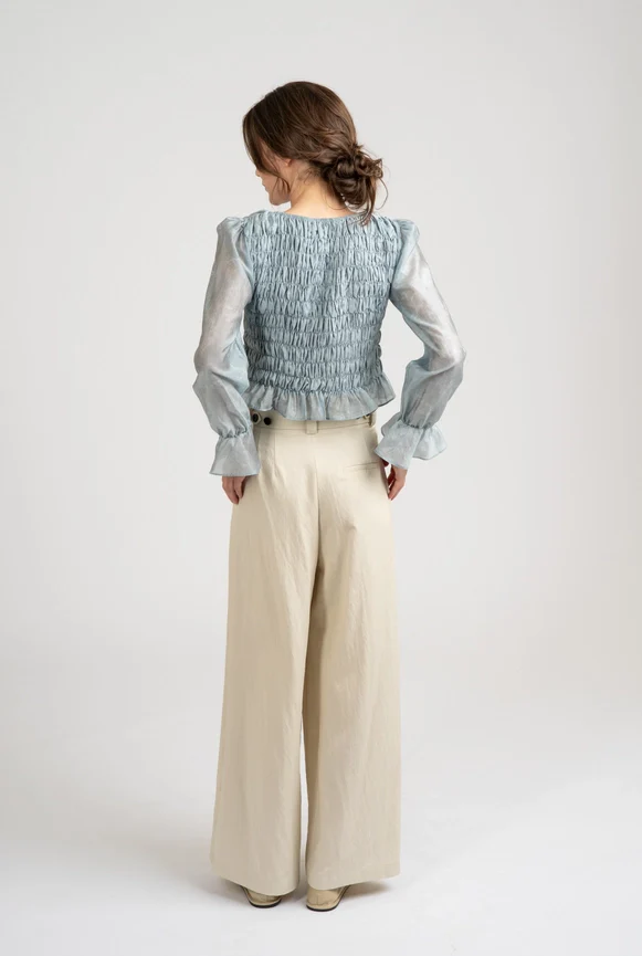Serene Smocked Top - Image 2