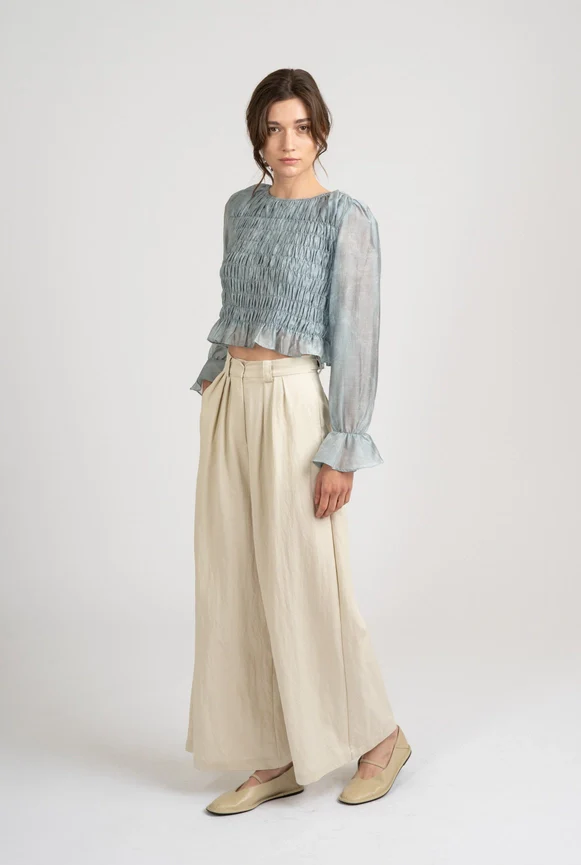 Serene Smocked Top - Image 4