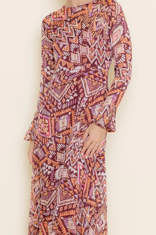 Tribal Maxi Dress - Image 2
