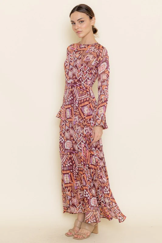 Tribal Maxi Dress - Image 3
