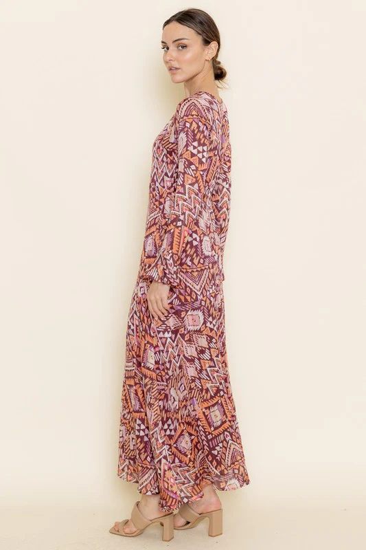 Tribal Maxi Dress - Image 4