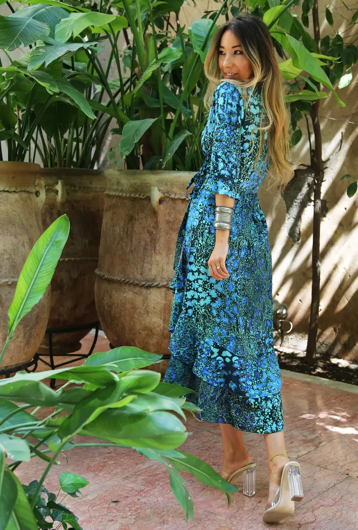 Twilight Wrap Dress - Image 13