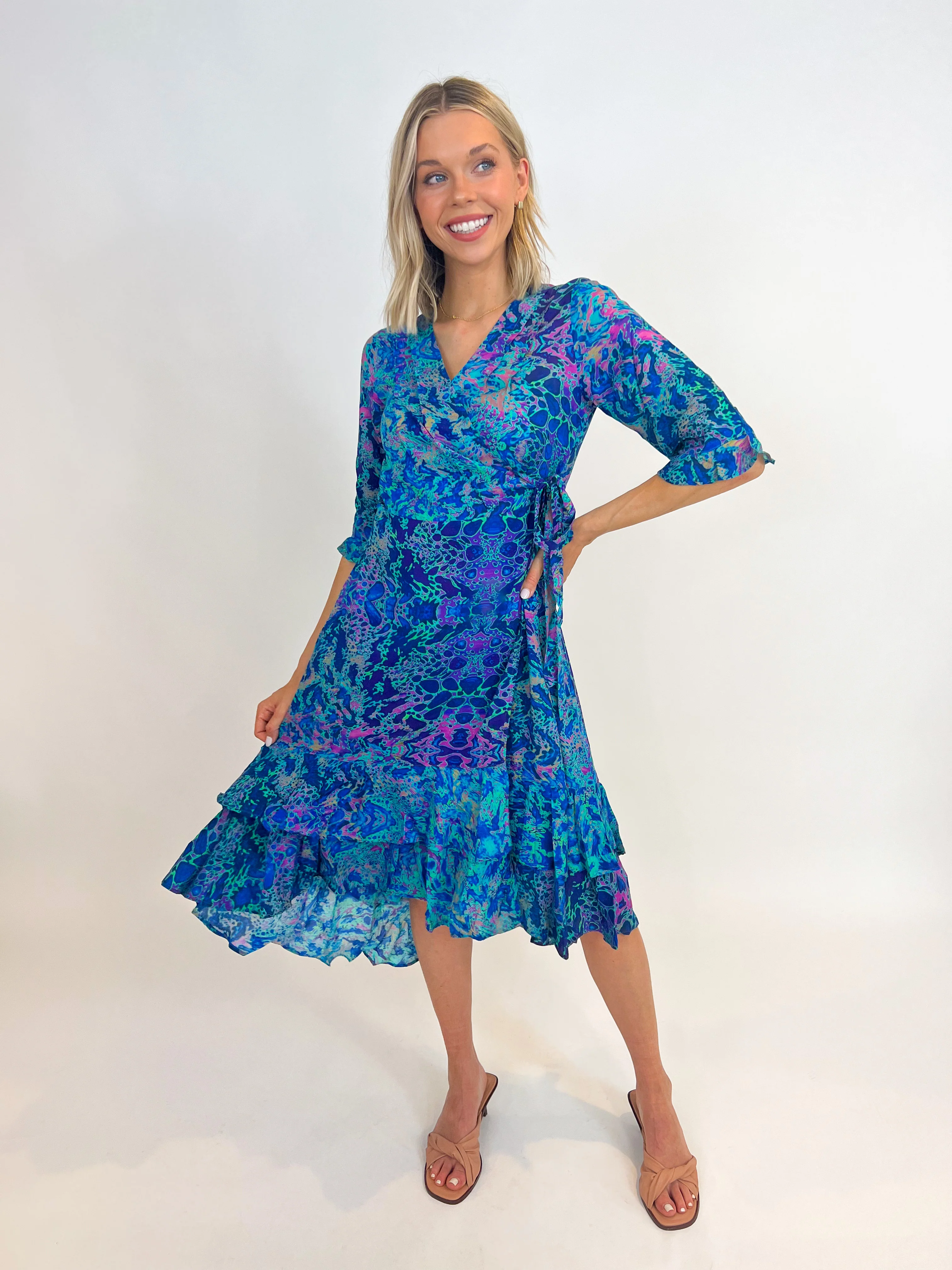 Twilight Wrap Dress - Image 9