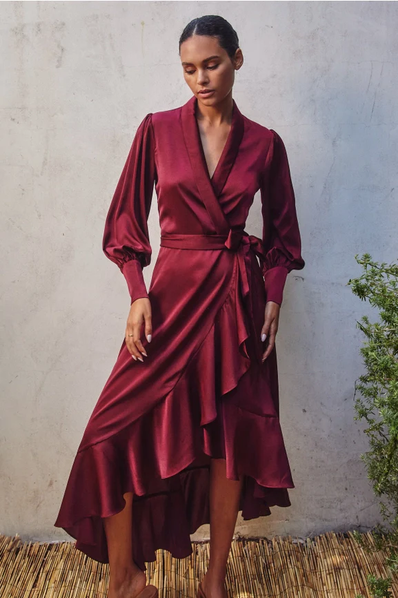 Elizabeth Wrap Dress - Image 4
